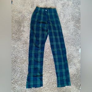 Brandy Melville plaid pants